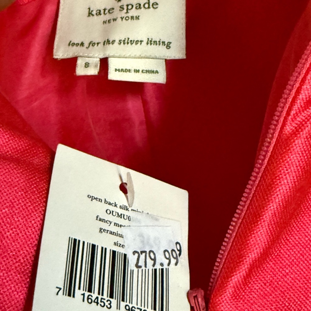 Kate Spade Vibrant Pink Dress - Picture 12 of 13